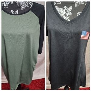 2 Lularoe Tees sz small
